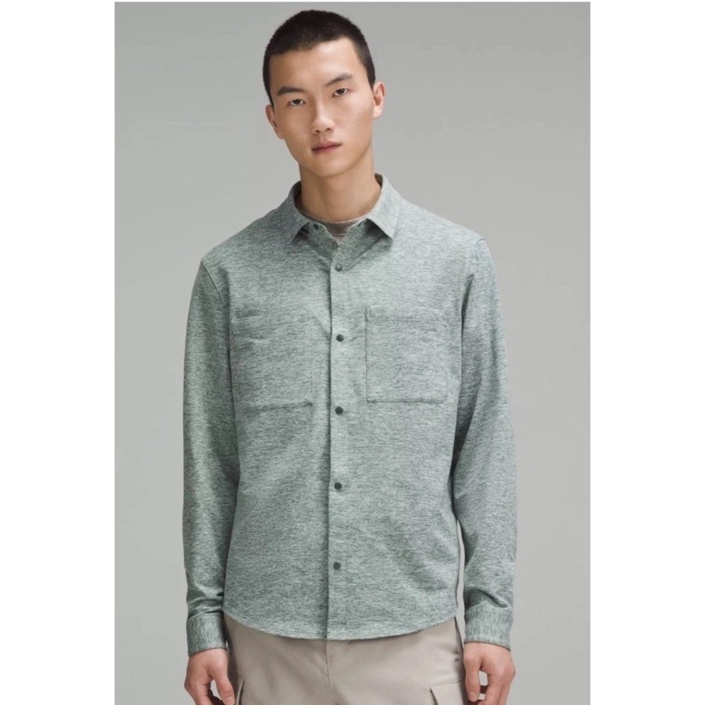 Lululemon Rulu Button Up Shirt men's‎ large, $128 MSRP